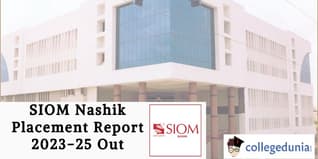 SIOM Nashik Placement Report 2023-25 Out: Highest CTC at ₹21.60 LPA